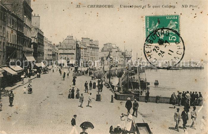 Cherbourg Port et Quai Caligny