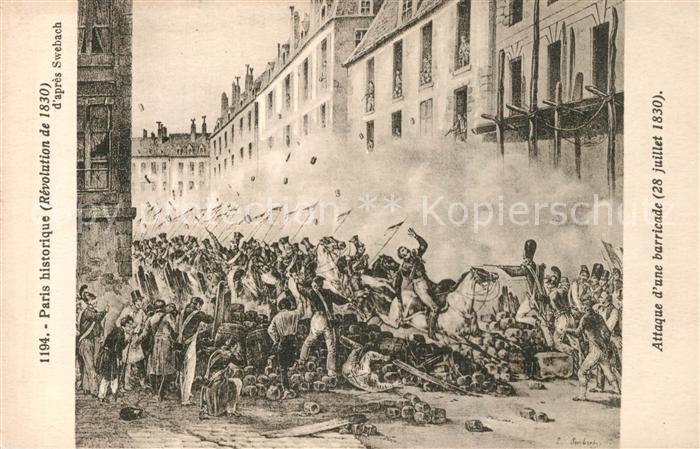 Paris Revolution 1830