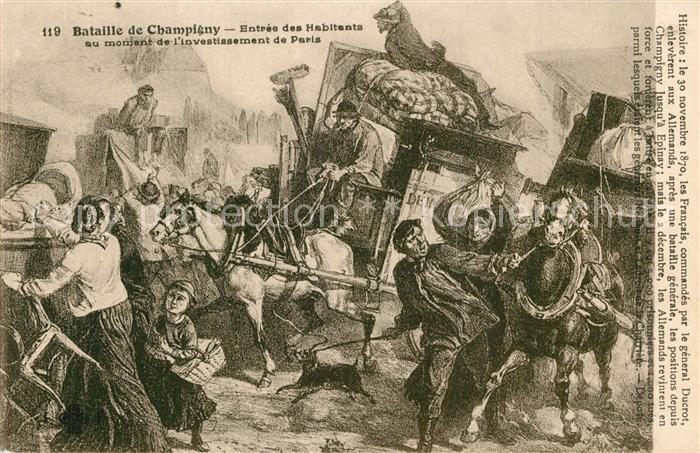 Champigny Yonne Entr?e des Habitents