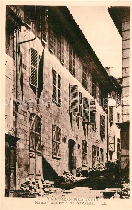 Saint-Jean-Pied-de-Port Maison de Rois de Navarre