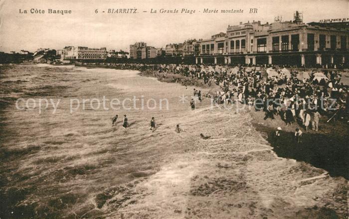 Biarritz Pyrenees Atlantiques Grande Plage