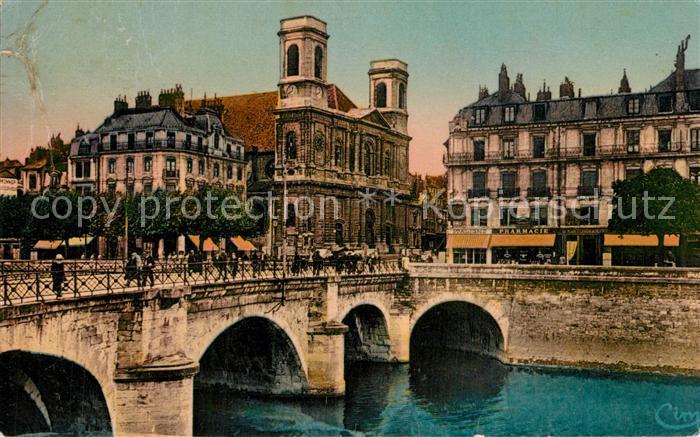 Besancon les Bains Pont Battant Eglise