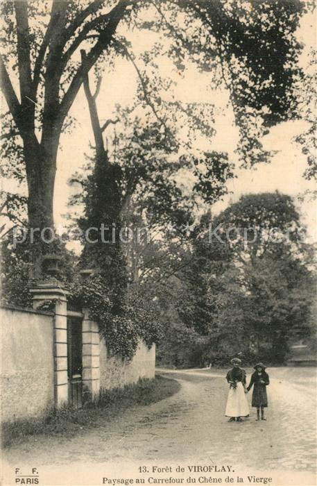 Viroflay Paysage au Carrefour du Chene de la Vierge