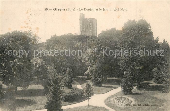 Gisors Eure Donjon et Jardin