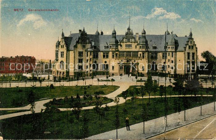 Metz  57 Moselle Generalkommando