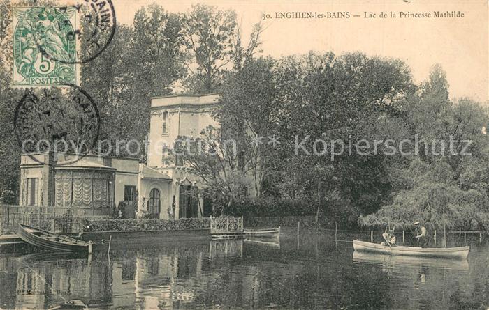 Enghien-les-Bains Lac de la Princesse Mathilde
