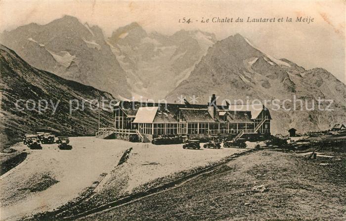 Le Lautaret Chalet et la Meije Alpes