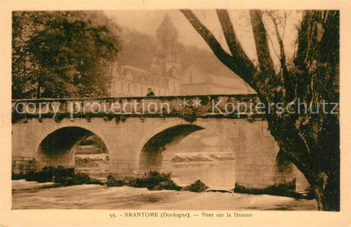 Brantome Pont sur la Dronne