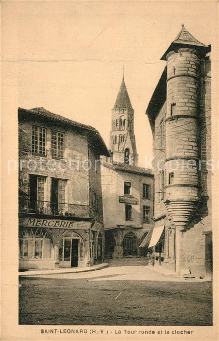 Saint-Leonard-de-Noblat La Tour ronde et le clocher