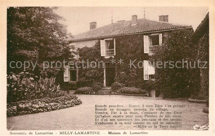 Milly-Lamartine Maison de Lamartine