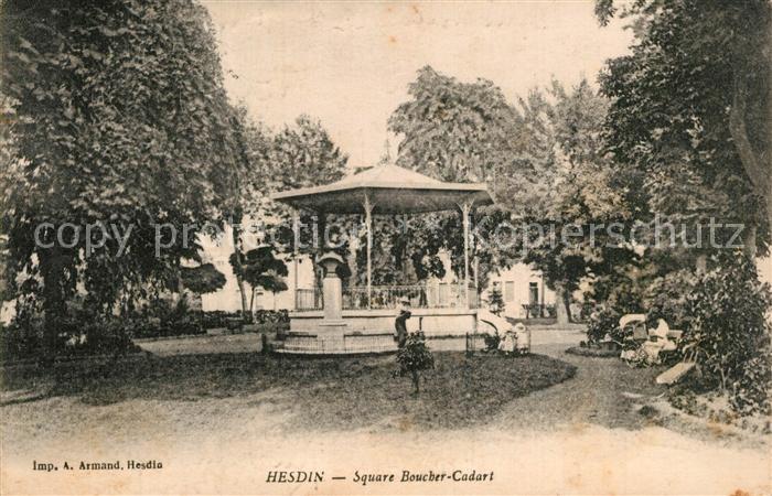 Hesdin Square Boucher Cadart Pavillon