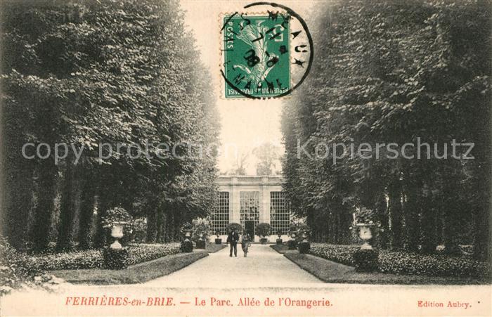 Ferrieres-en-Brie Parc Allée de l'Orangerie
