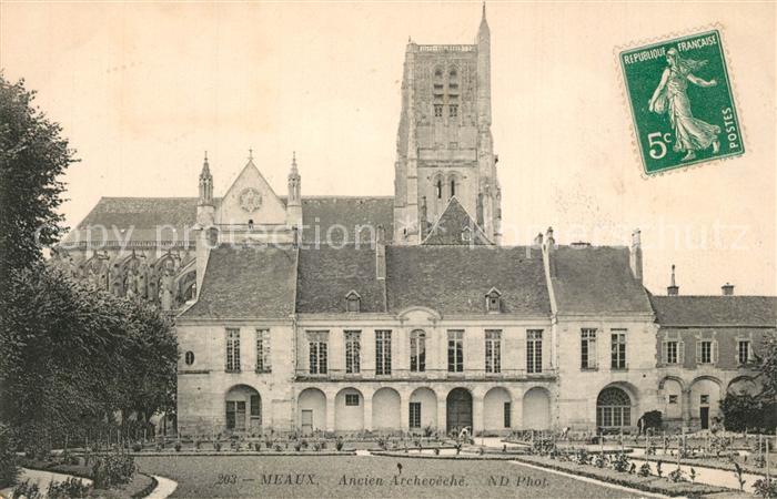 Meaux Seine et Marne Ancien Archevêche