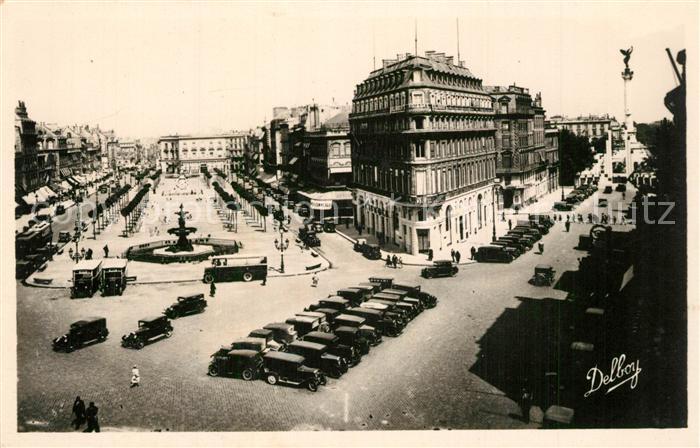 Bordeaux Allées de Tourny et Cours du XXX Juille