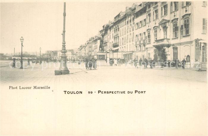 Toulon Var Perspective du port Côte d Azur