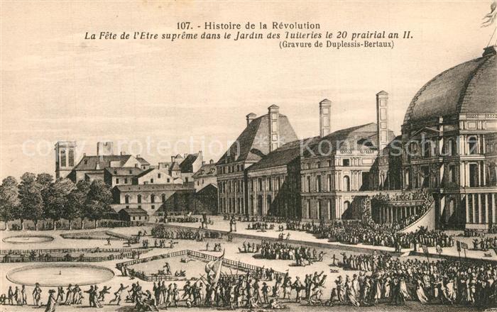 Paris Histoire de la Révolution 1789 Gravure