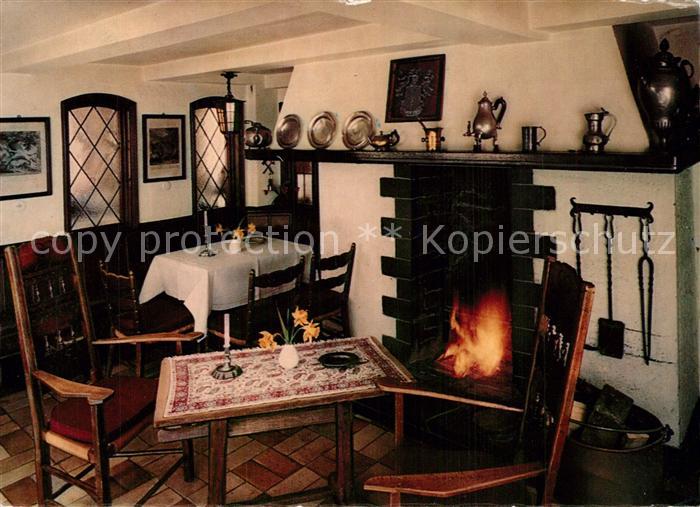 Oberkirchen Sauerland Gasthof Schuette Kaminzimmer