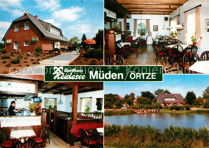 Mueden oertze Gasthaus Heidesee Lueneburger Heide