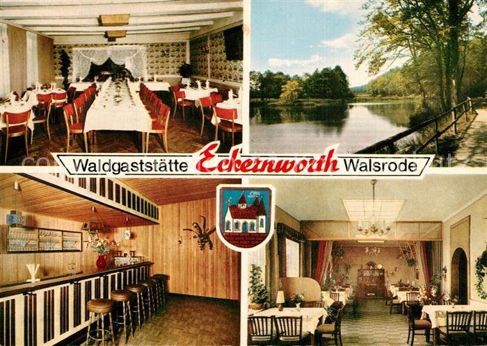 Walsrode Lueneburger Heide Waldgaststaette Eckernworth Uferweg an der Boehme