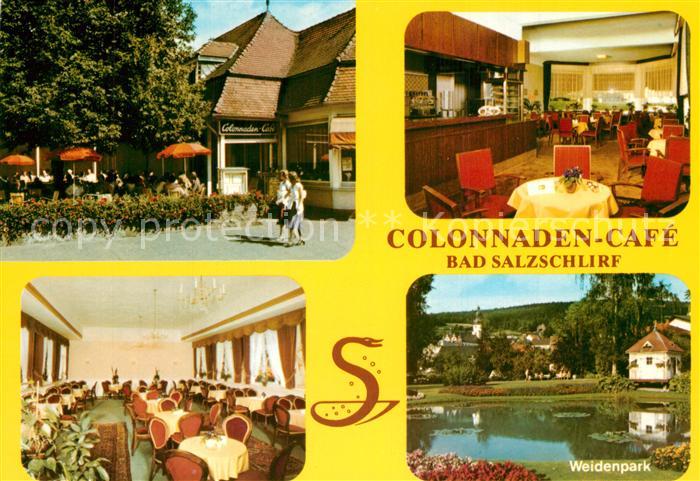 Bad Salzschlirf Colonnaden Cafe Weidenpark