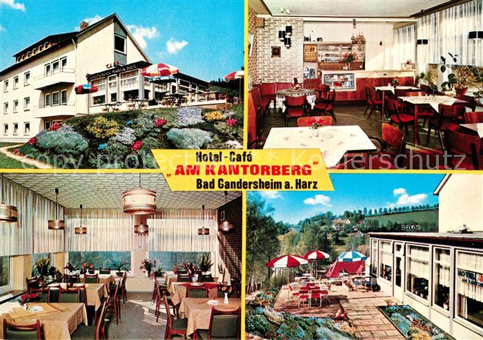 Bad Gandersheim Hotel Cafe Am Kantorberg Terrasse