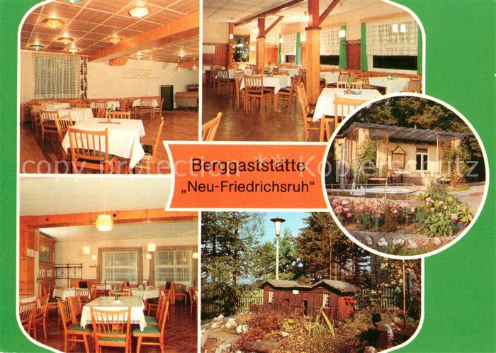 Affalter Berggaststaette Neu Friedrichsruh Saal Garten Miniaturanlage