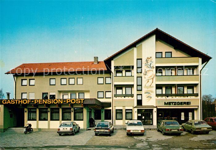 Denkendorf Oberbayern Gasthof Pension Post Metzgerei
