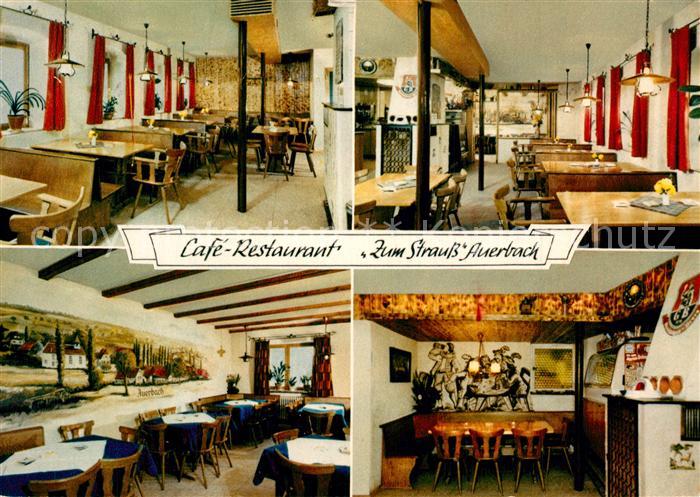 Auerbach Karlsruhe Cafe Restaurant Zum Strauss