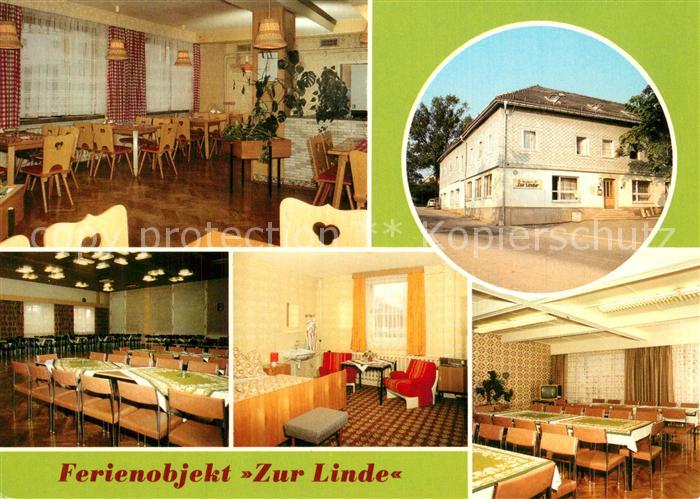 Dreba Ferienobjekt Zur Linda Gaststube Saal