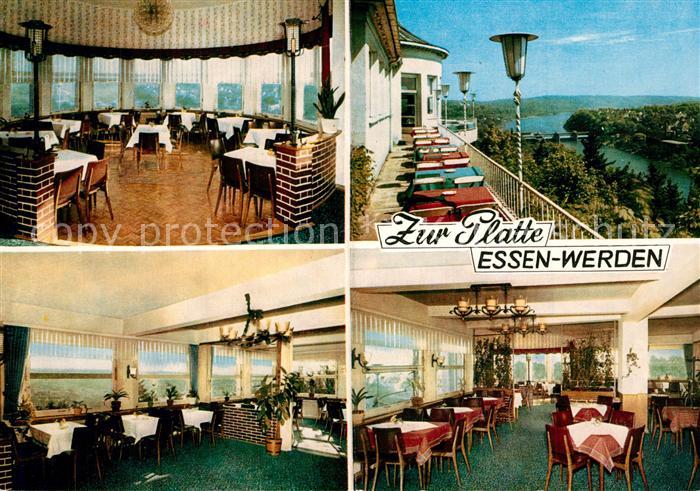 Werden Ruhr Cafe Restaurant Zur Platte Fernsicht