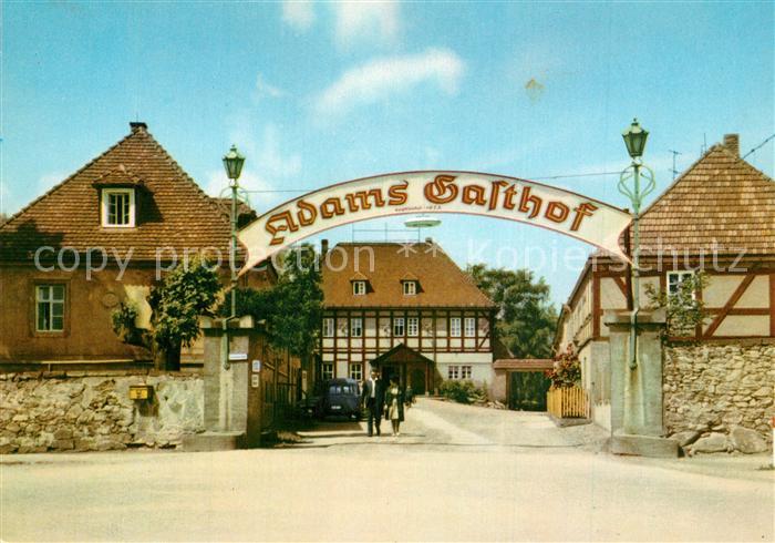 Moritzburg Sachsen Adams Gasthof Historische Gaststaette 17. Jhdt.