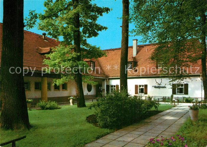 Moritzburg Sachsen Waldschaenke Moritzburg Historische Gaststaette mit Hotel