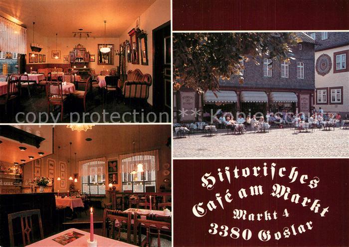 Goslar Historisches Cafe am Markt