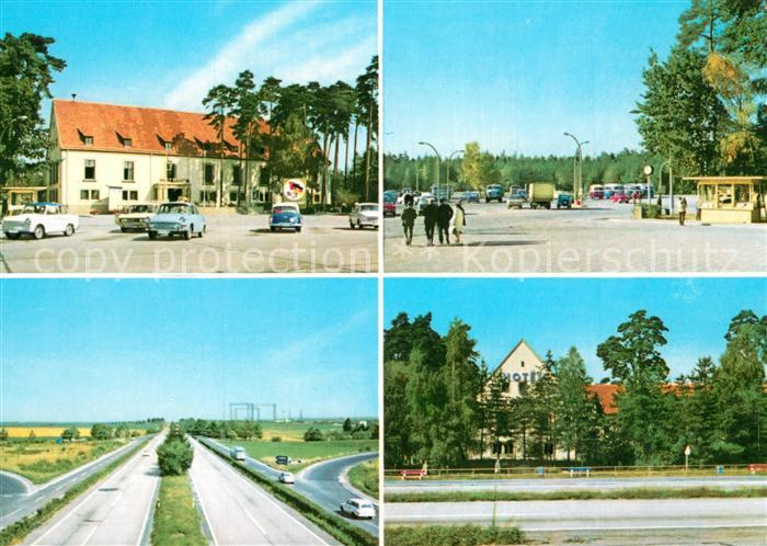 Hermsdorf Gera Autobahn Hermsdorfer Kreuz Mitropa Rasthaus