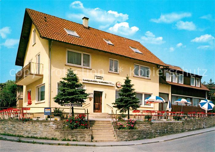 Wuestenrot Landgasthof Pension Schoenblick