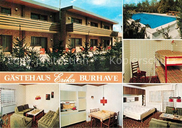 Burhave Gaestehaus Erika Ferienappartements Swimming Pool