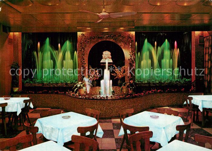 Altenberg Rheinland Gaststaette und Wasserspiele Deutscher Maerchenwald