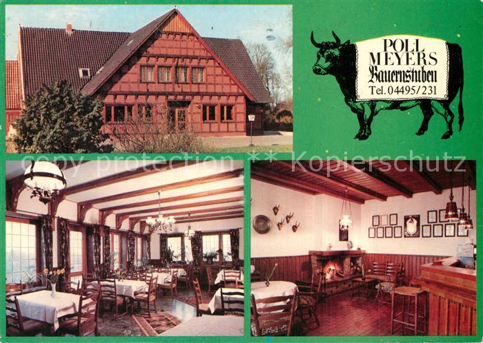 Friesoythe Pollmeyers Bauernstuben Restaurant Kamin