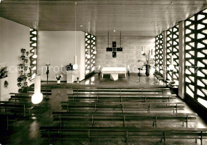 Johannisthal Windischeschenbach Dioezesan Exerzitienhaus Hauskapelle Innenansich