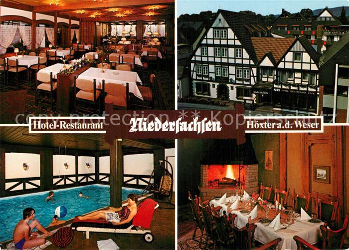 H?xter Weser Hotel-Restaurant Niedersachsen