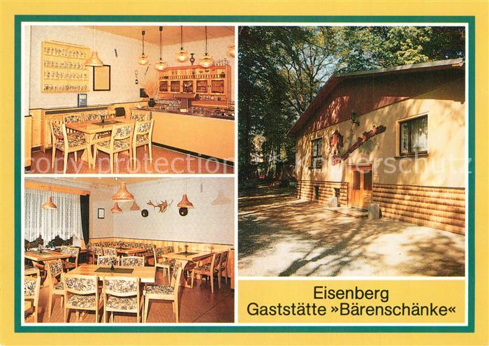 Eisenberg Thueringen Tiergarten Gastst?tte B?rensch?nke