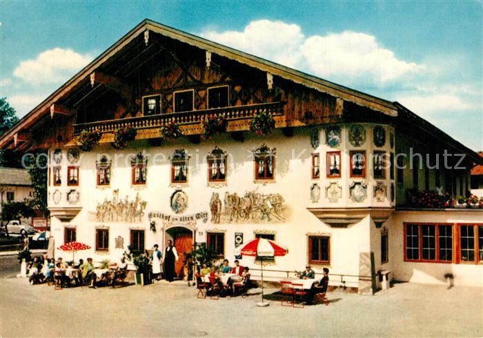 Bernau Chiemsee Gasthof zum alten Wirt
