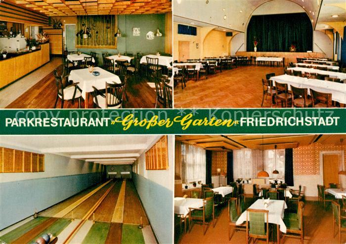 Friedrichstadt Eider Parkrestaurant Grosser Garten Kegelbahn