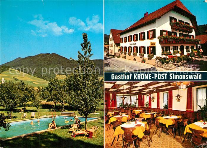 Simonswald Simonsw?ldertal Gasthof Krone-Post