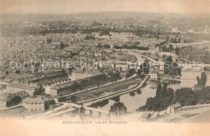 Besancon Doubs Vue de Bregille