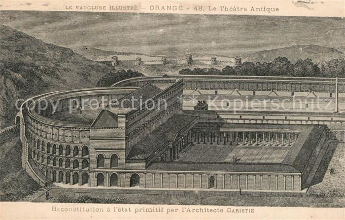 Orange Vaucluse Reconstitution a l’etat primitif par l’