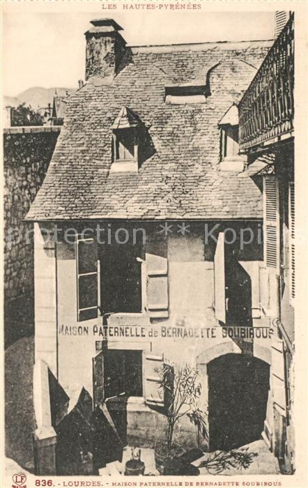 Lourdes Hautes Pyrenees Maison Paternelle de Bernadette Soubirous