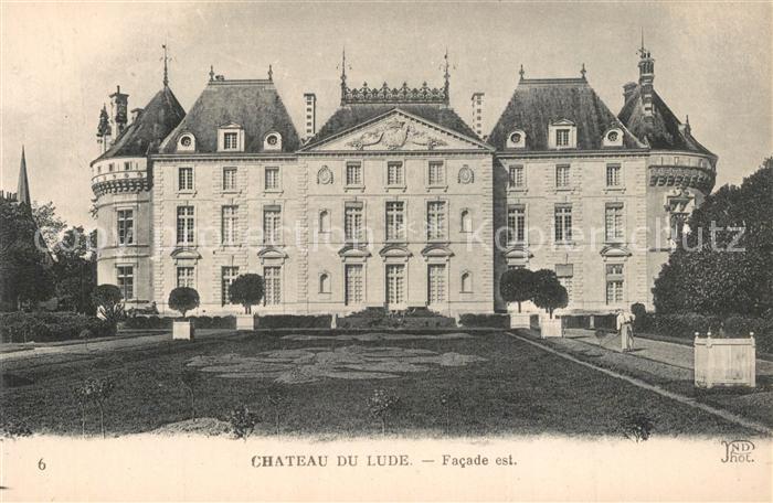 Le Lude Chateau du Lude Facade est