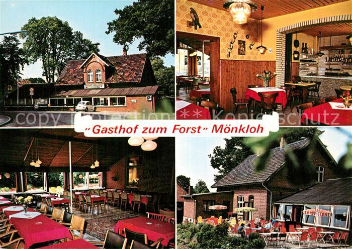 Moenkloh Gasthof zum Forst Gastraeume Bar