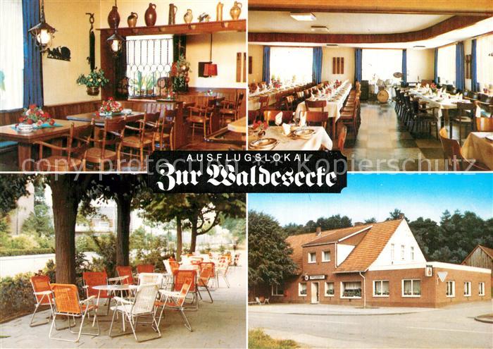 Stadtlohn-Bueren Ausflugslokal Zur Waldesecke Gastraeume Terrasse